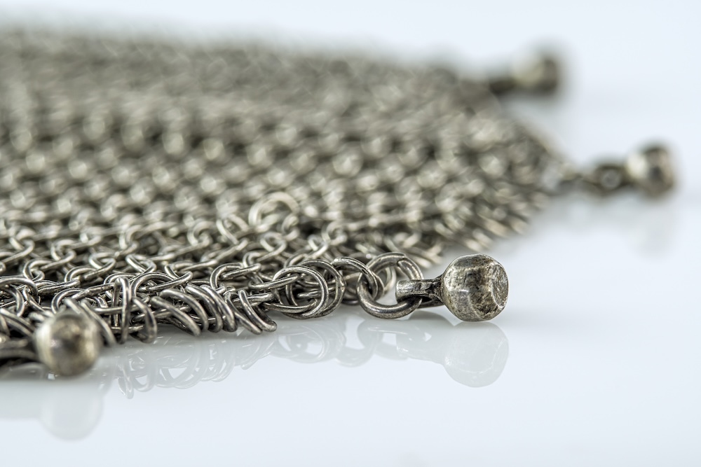 Jewelry made out of vintage metal