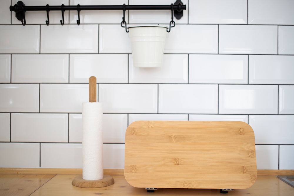modern kitchen with reusable items