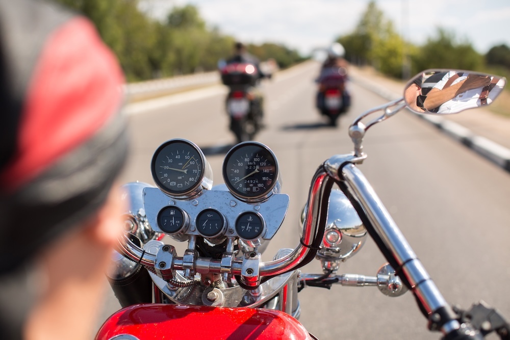 bikers on motorcycles causing noise pollution