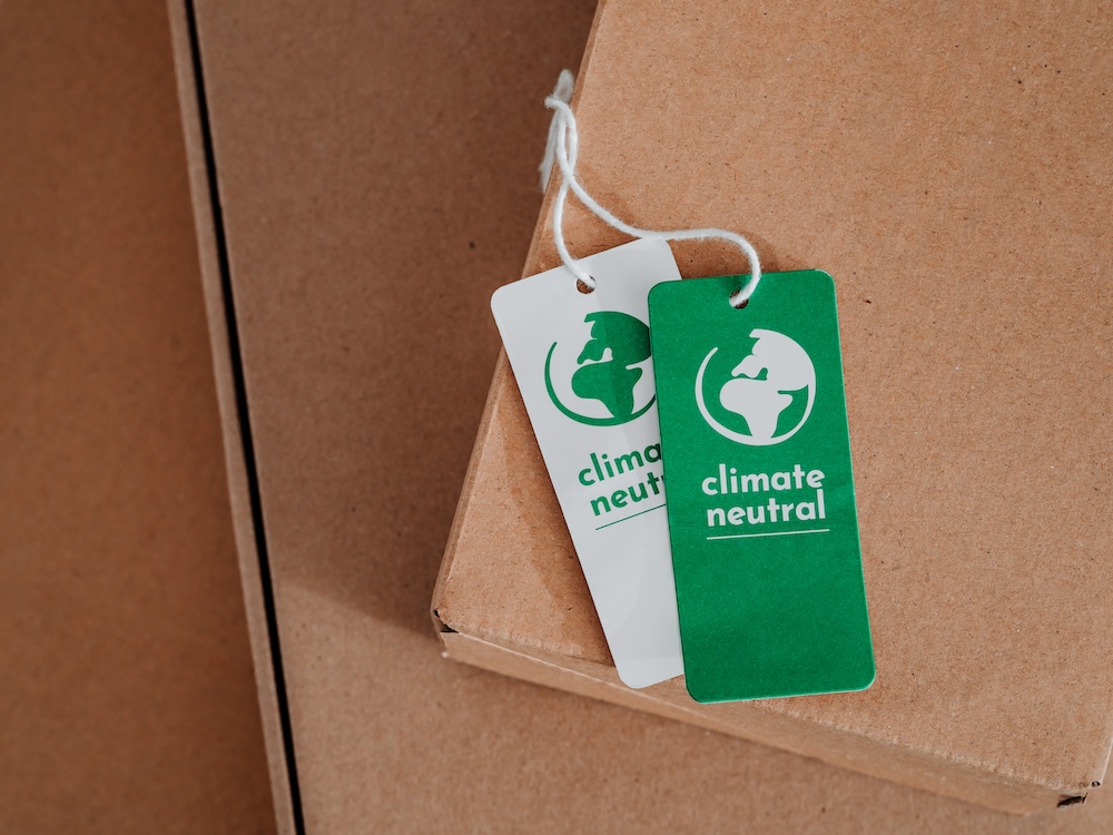 climate neutral packaging for sustainable products