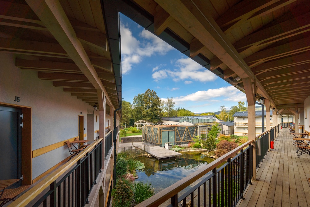 Modern hotel built in a sustainable way