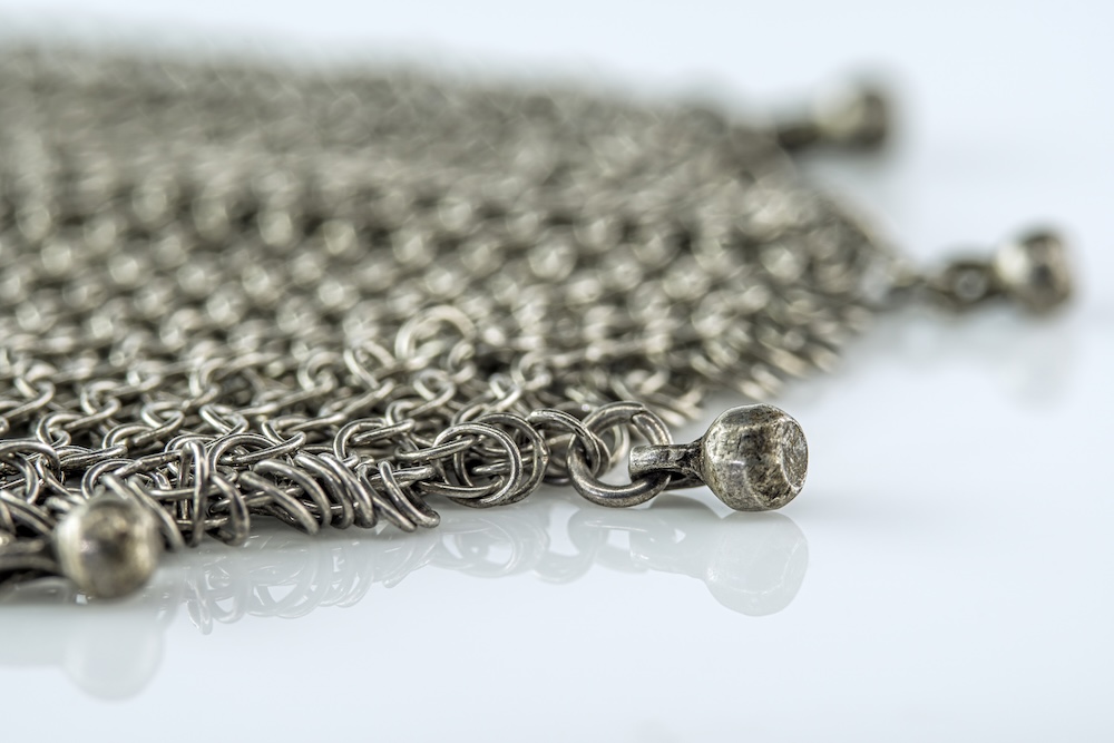 Jewelry made out of vintage metal
