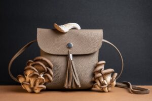 Concept of Mushroom leather handbag design
