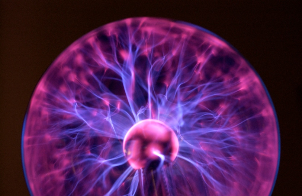 static electricity putting out energy