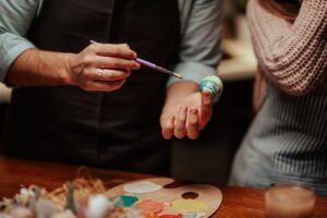 easter crafts and paints