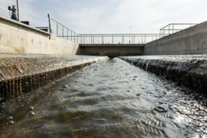 water recycling and wastewater center