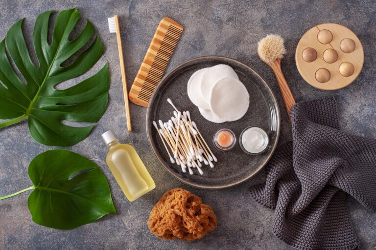 zero waste natural beauty routine products and items