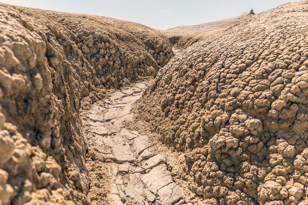 dried soil erosion unusable