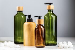 Reusable glass bottles for liquids